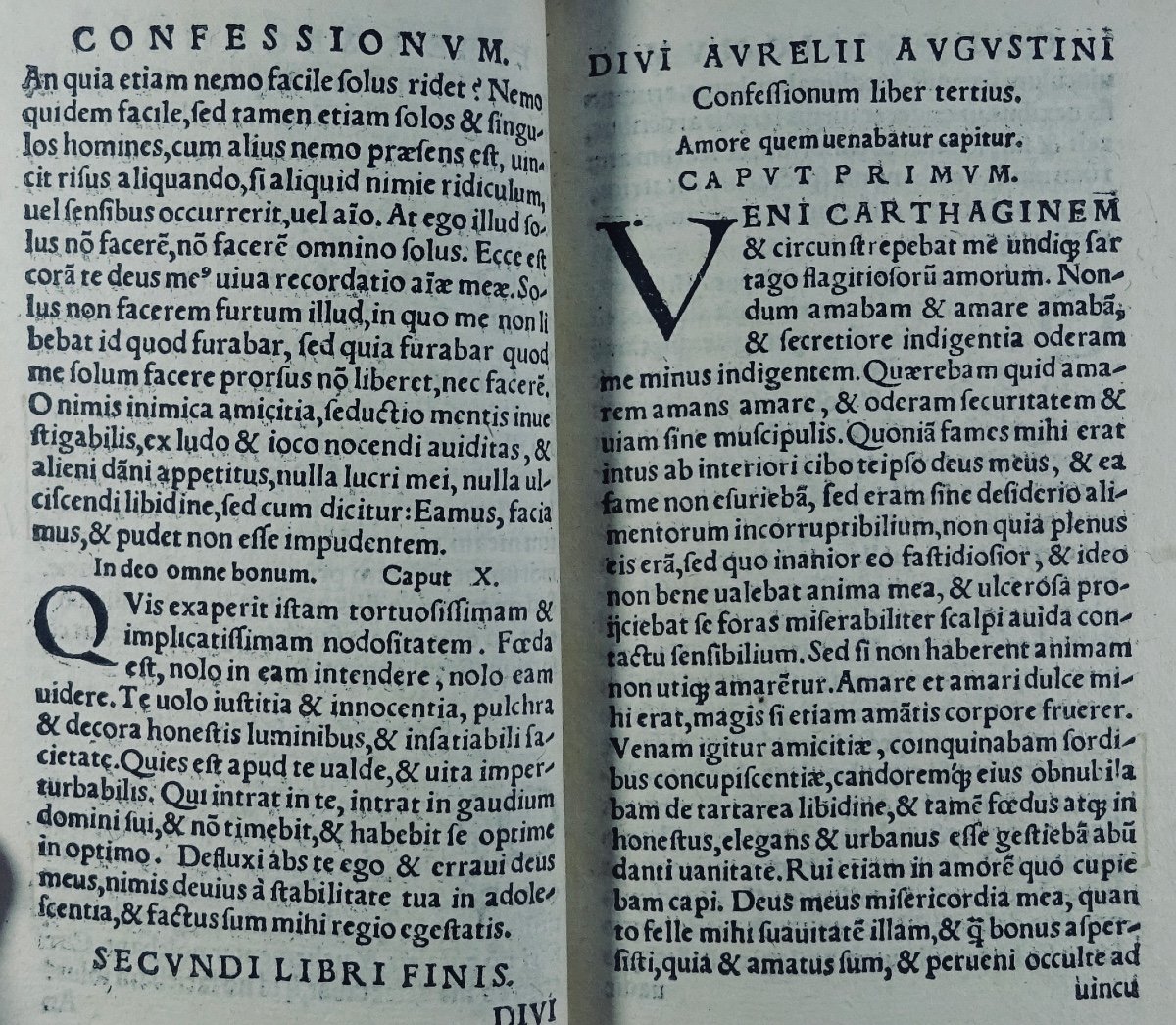 Les Confessions De Saint Augustin, Imprimé à Cologne En 1531, Dans Une Reliure Signée Capé.-photo-4