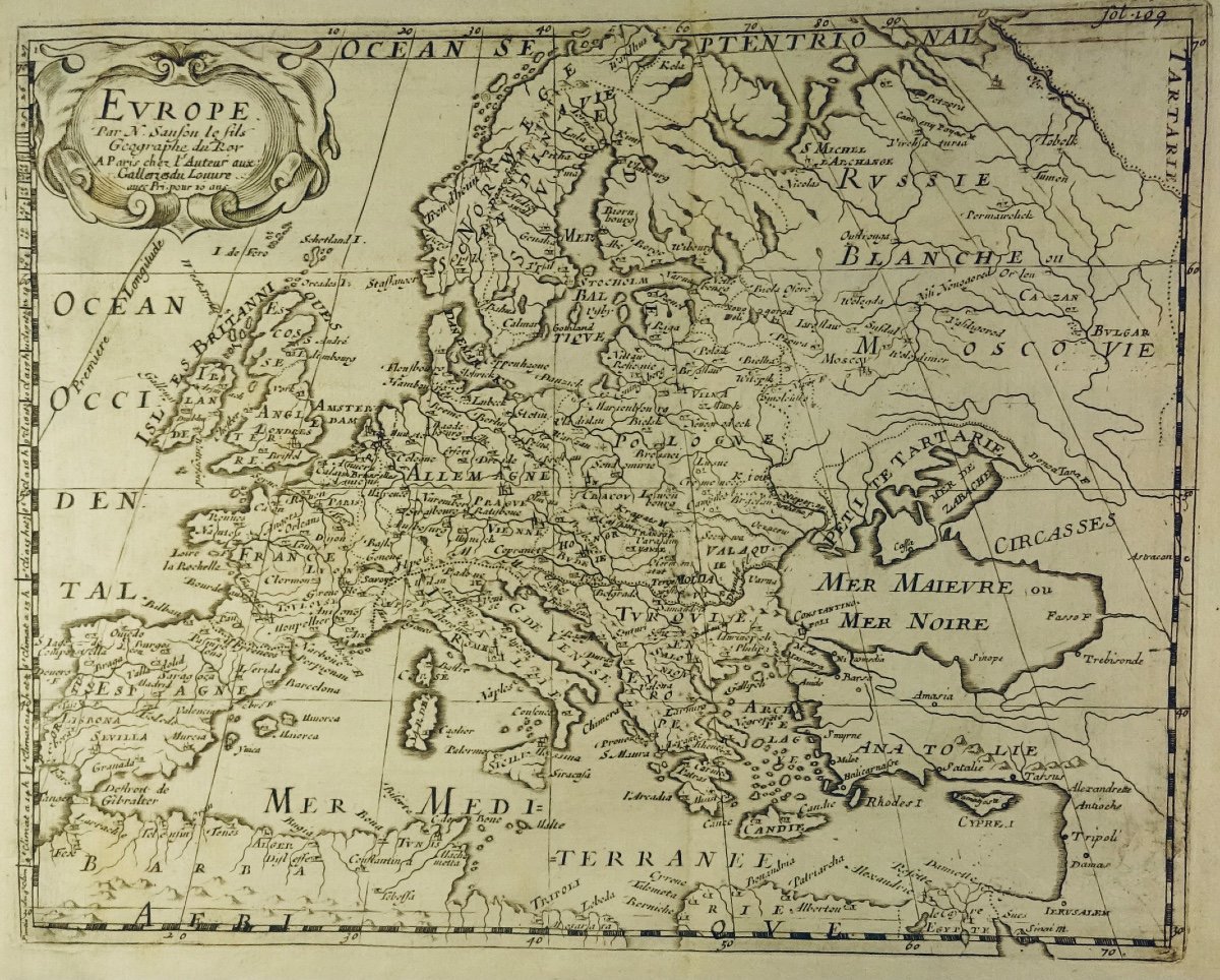 SANSON - Introduction à la géographie. Sieur Robert, 1704.-photo-4