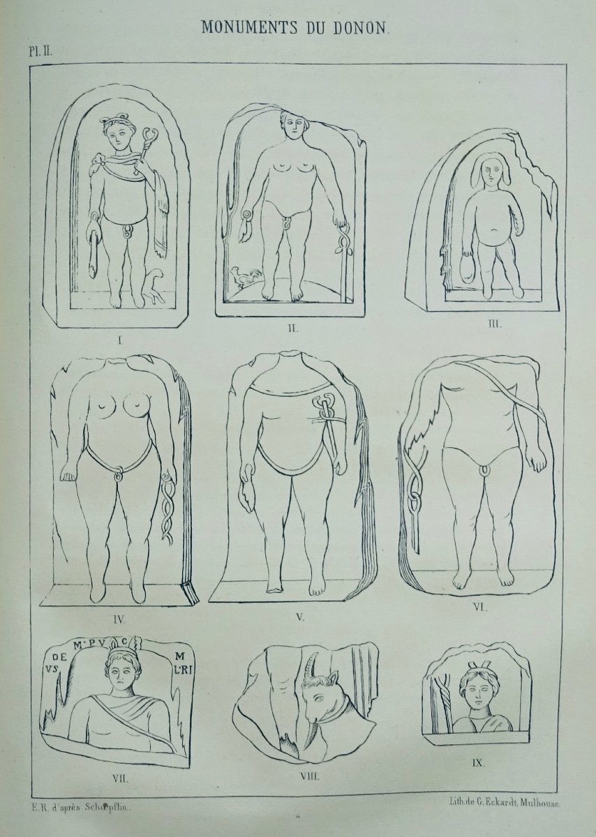 SCHOEPFLIN (J.-D.) - L'Alsace illustrée ou recherches sur l'Alsace. 1849.-photo-1
