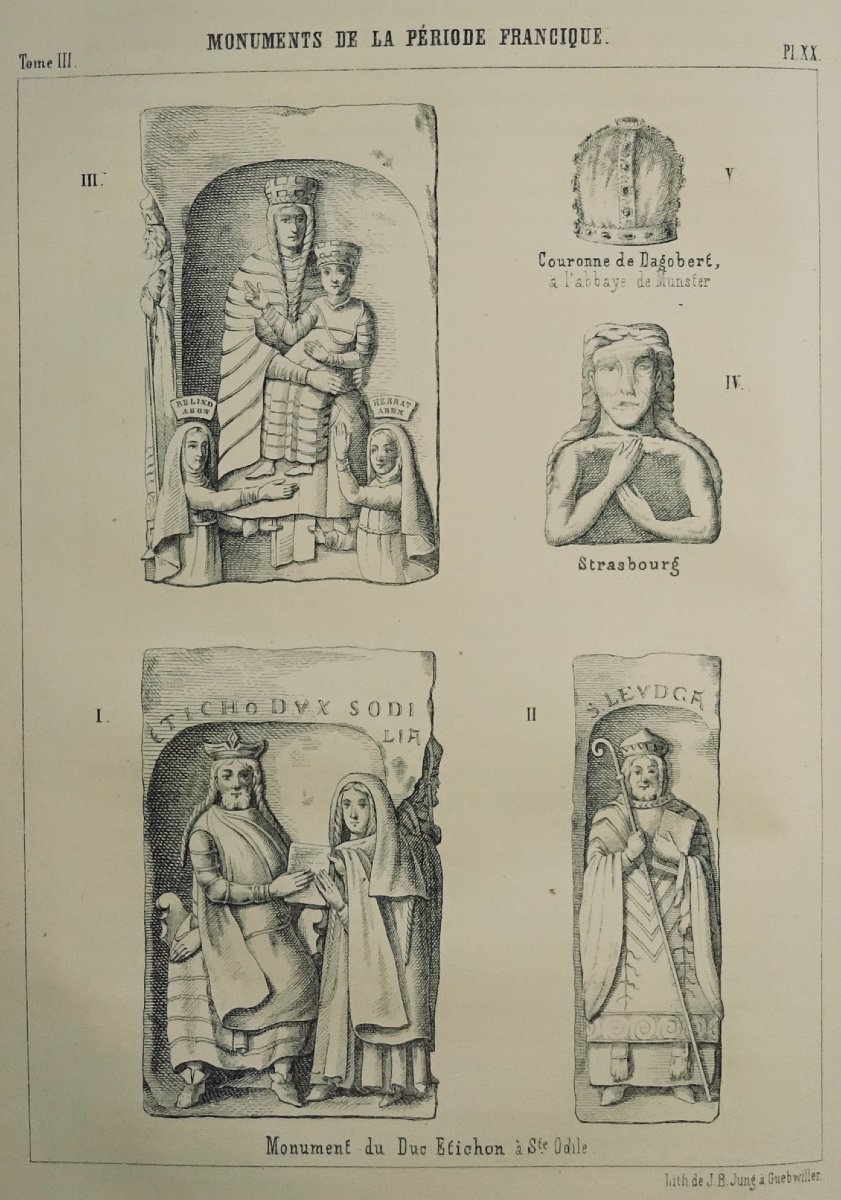 SCHOEPFLIN (J.-D.) - L'Alsace illustrée ou recherches sur l'Alsace. 1849.-photo-5