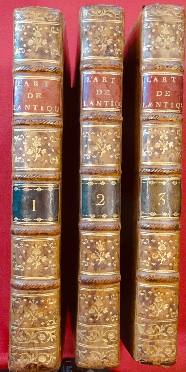 Winckelmann - Art History Of Antiquity. Printed In 1782, Period Binding.-photo-5