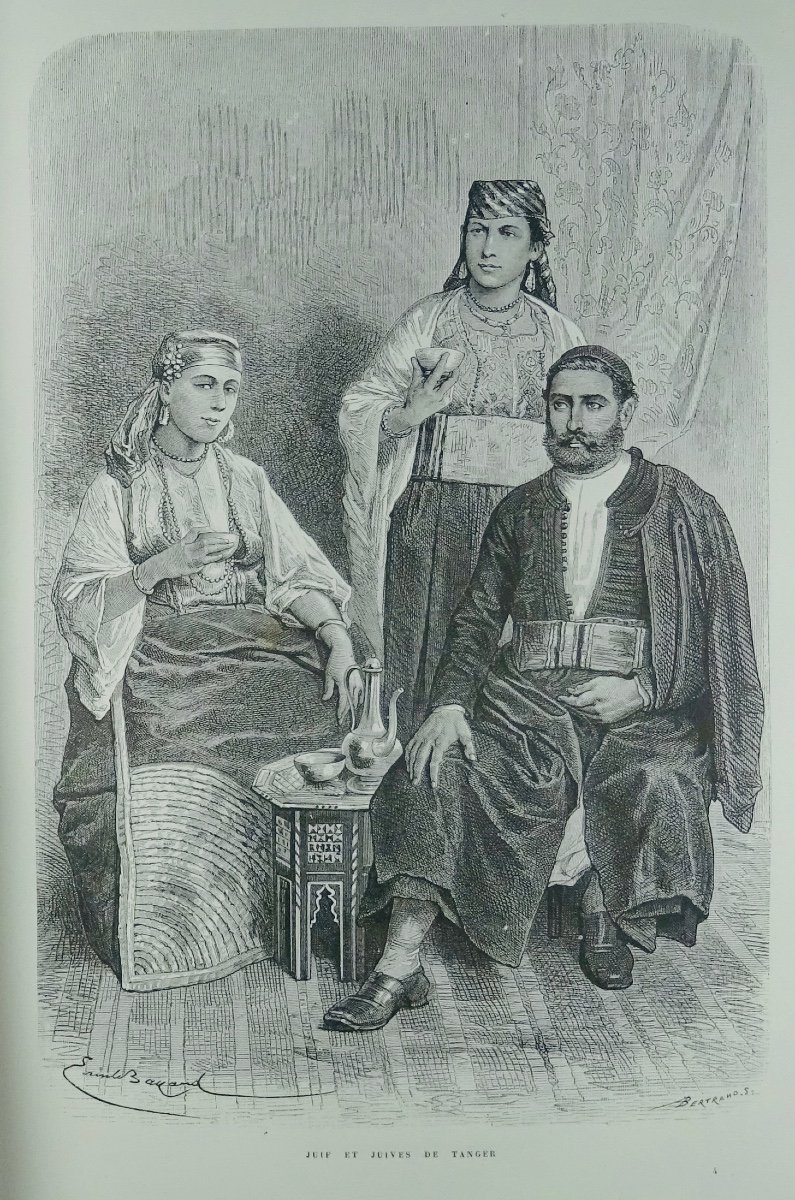 Amicis (edmondo De) - Morocco. Paris, Hachette Et Cie, 1882. In-folio.-photo-1