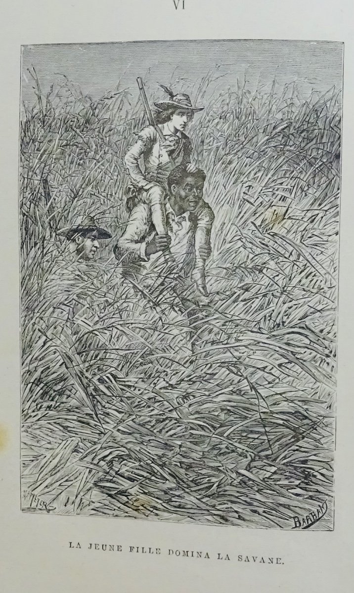 Biart (lucien) - The Indian Frontier. Paris, Hetzel, 1880, In-4.-photo-2