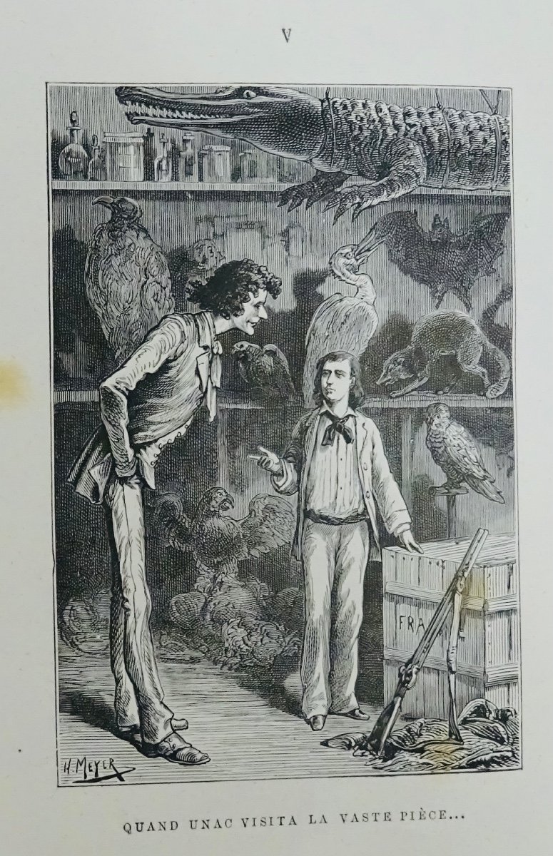 Biart (lucien) - The Indian Frontier. Paris, Hetzel, 1880, In-4.-photo-3