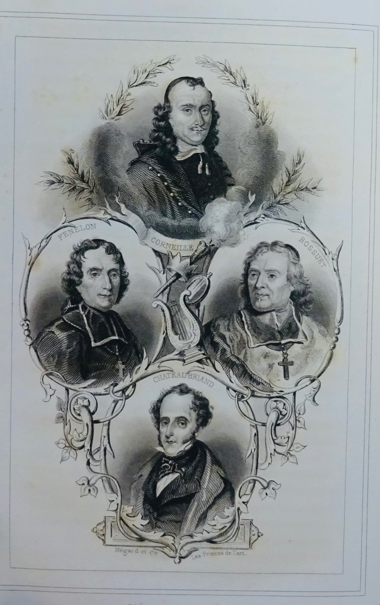 FALLET (Céline) - Les Princes de l'art. Rouen, Megard et Cie, 1859. Cartonnage d'éditeur.-photo-1