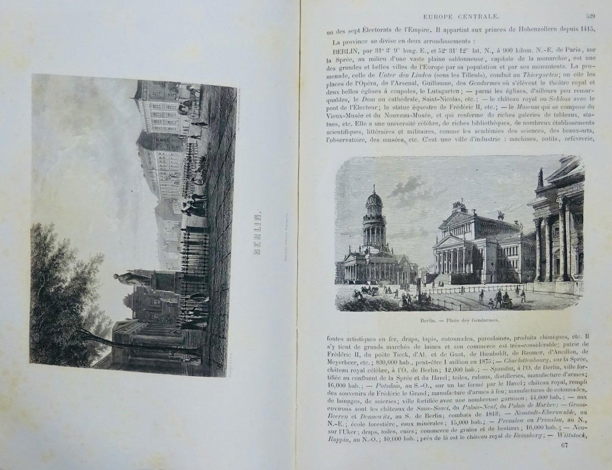 GrÉgoire - General Physical, Political And Economic Geography. 1876.-photo-4