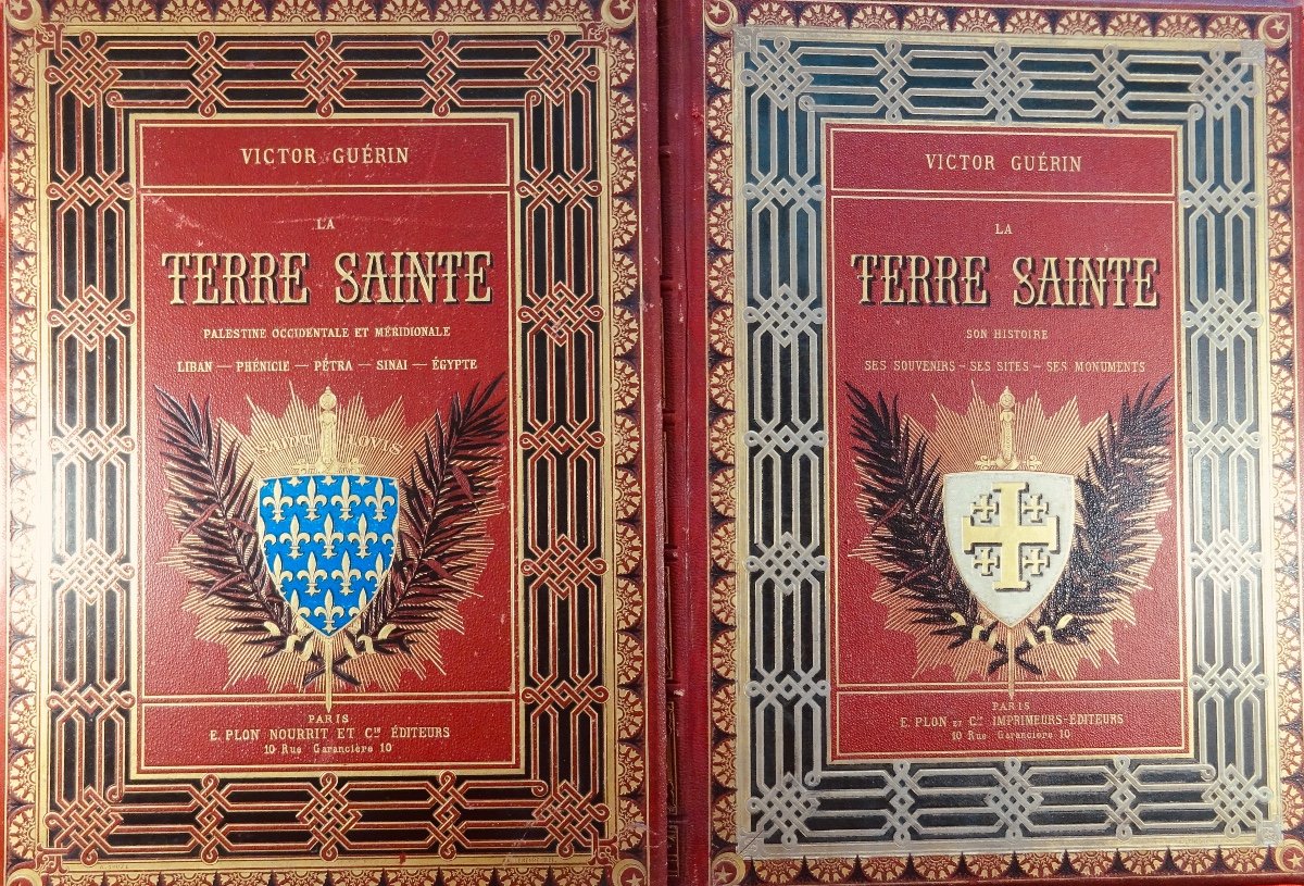 MICHAUD (Joseph-Francois) - Histoire des croisades.  Furne, Jouvet et Cie, 1877.