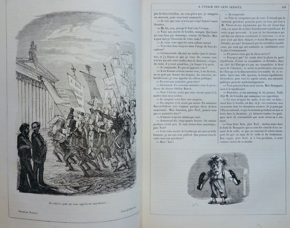 La Revue Comique à l'Usage Des Gens Sérieux. Dumineray, 1848.-photo-6