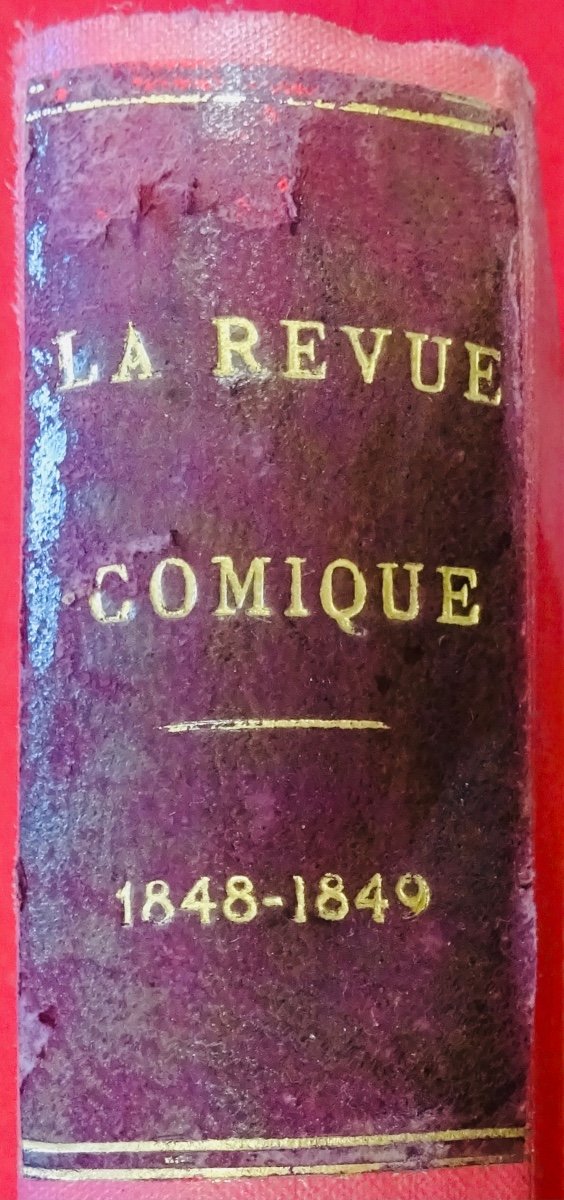 La Revue Comique For The Use Of Serious People. Dumineray, 1848.-photo-8