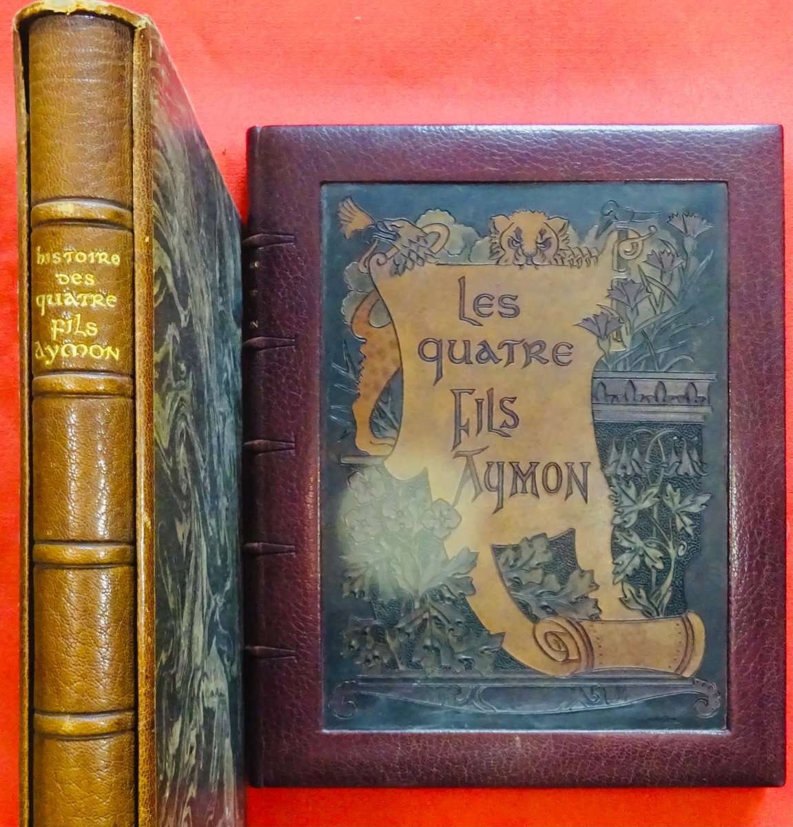 GRASSET - Histoire des quatre fils Aymon. Très nobles et très vaillans Chevaliers. 1883.