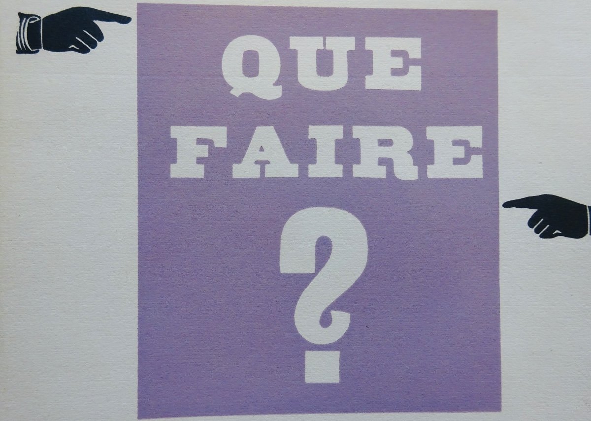 Apollinaire (guillaume) - What To Do? The New Edition, 1950.-photo-2