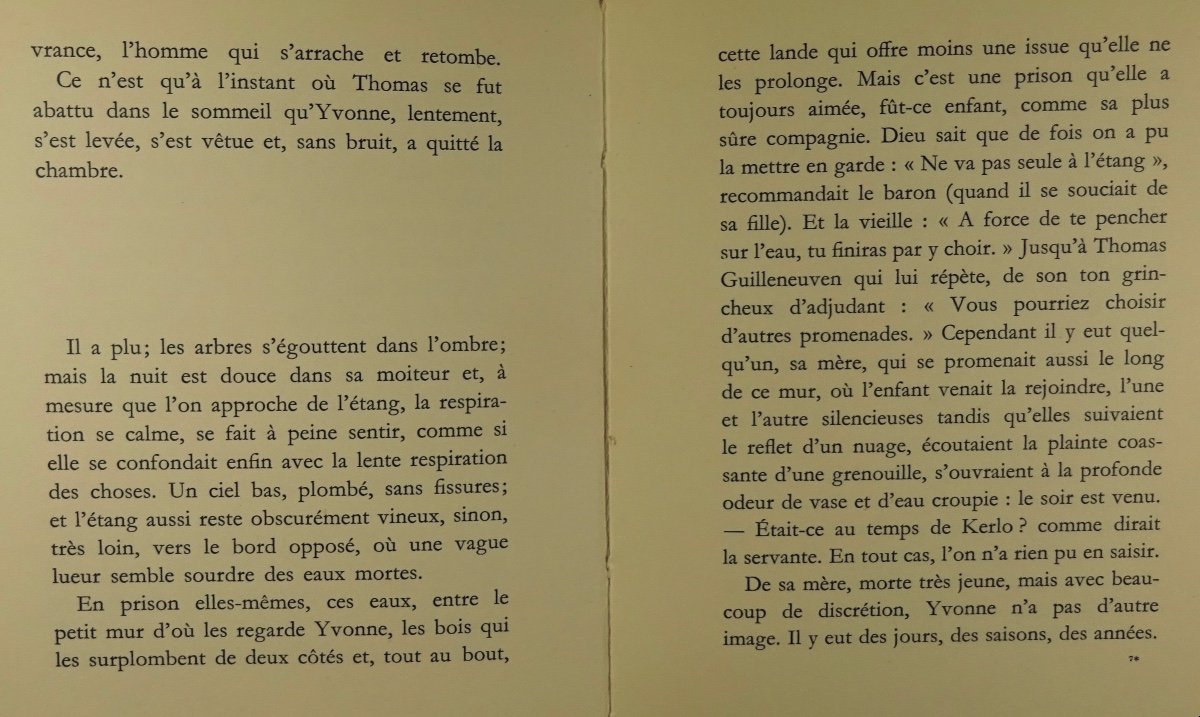 ARLAND - Le Temps de Kerlo.  Mercure de France, 1964. Édition originale.-photo-2