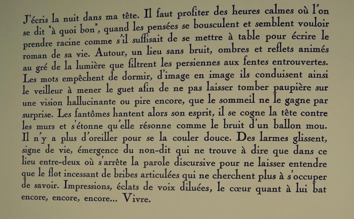 ARNAUDET (Martine) - Incipit. Strasbourg, Editions M, 1994. Illustré par Haentzler.-photo-3