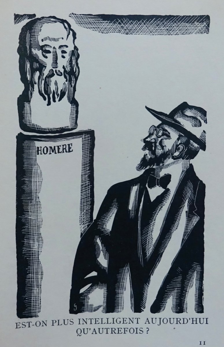 Bainville - The Garden Of Letters. Éditions Du Capitole, 1920. Illustrated By Goor.-photo-5