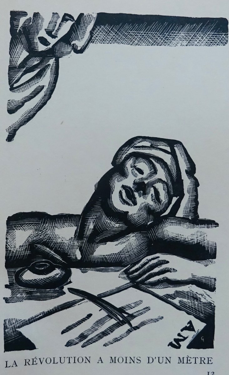 Bainville - The Garden Of Letters. Éditions Du Capitole, 1920. Illustrated By Goor.-photo-6