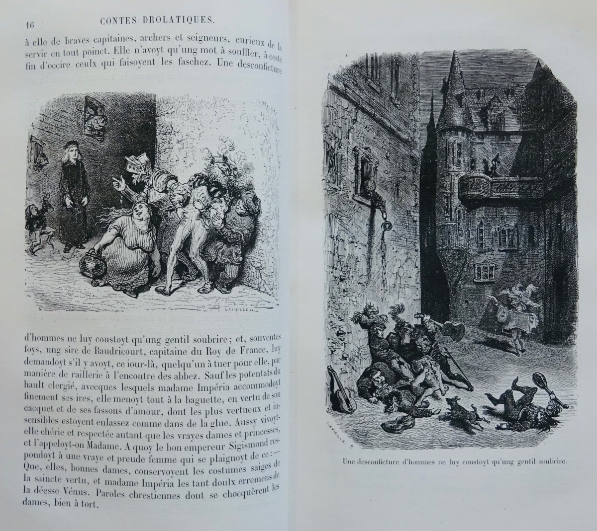 Balzac - The Funny Tales. Garnier, Circa 1860. Illustrated By Gustave Doré.-photo-3