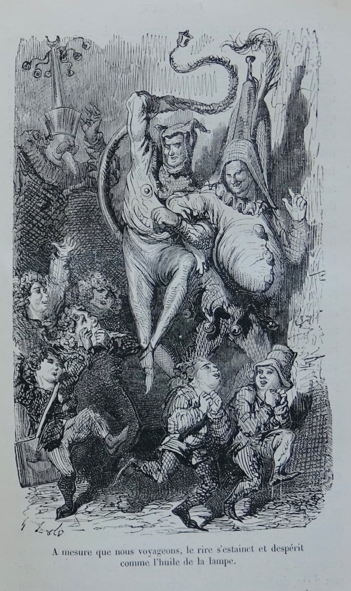 Balzac - The Funny Tales. Garnier, Circa 1860. Illustrated By Gustave Doré.-photo-2