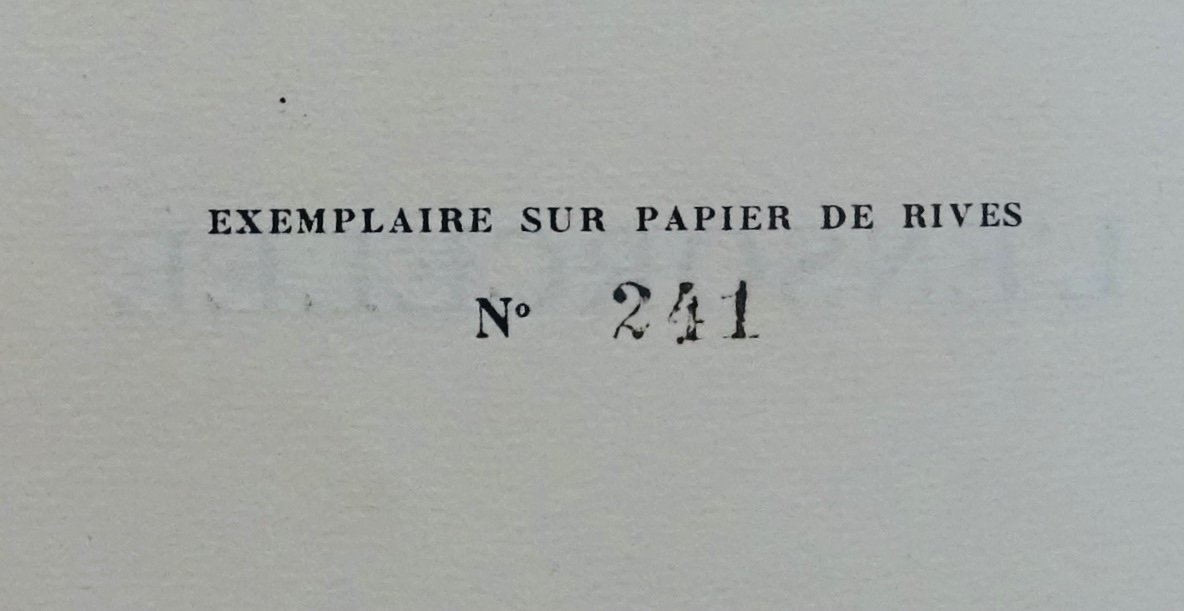 BARBEY D'AUREVILLY - L'Ensorcelée. Jonquières et Cie, 1922, illustré par PASTRÉ-photo-2