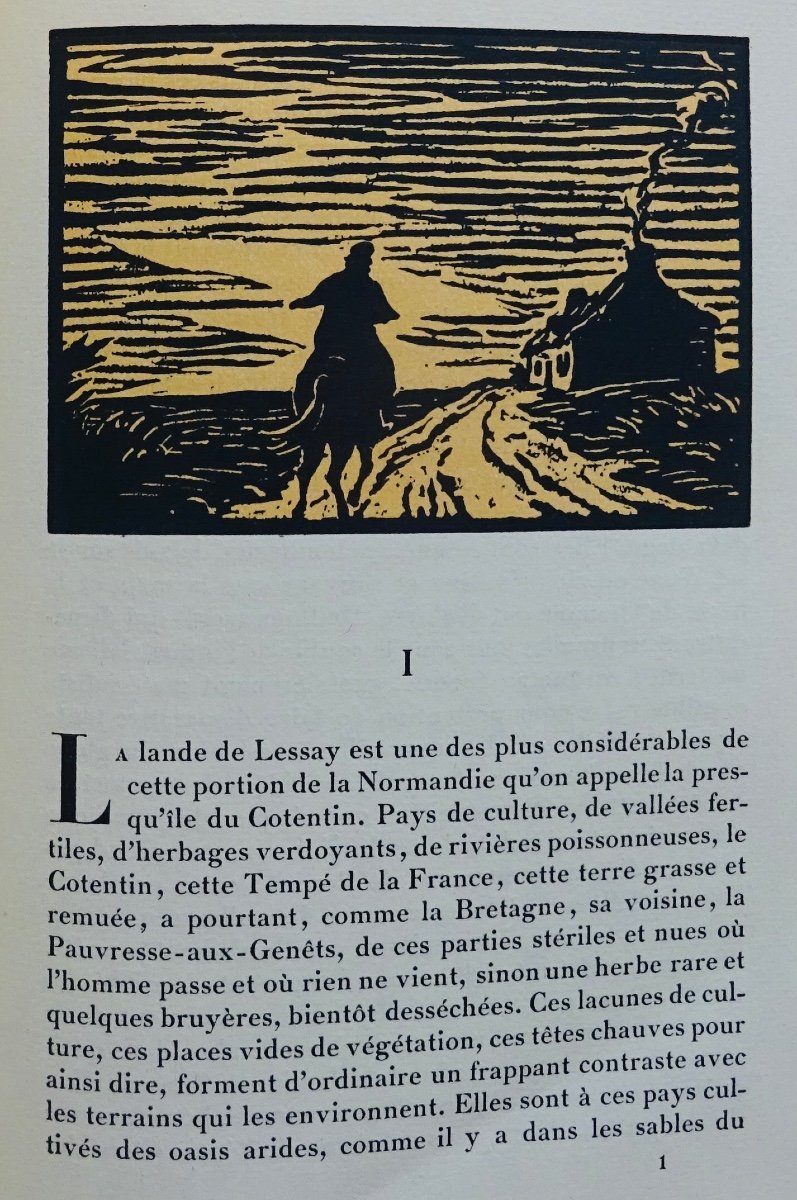 BARBEY D'AUREVILLY - L'Ensorcelée. Jonquières et Cie, 1922, illustré par PASTRÉ-photo-1