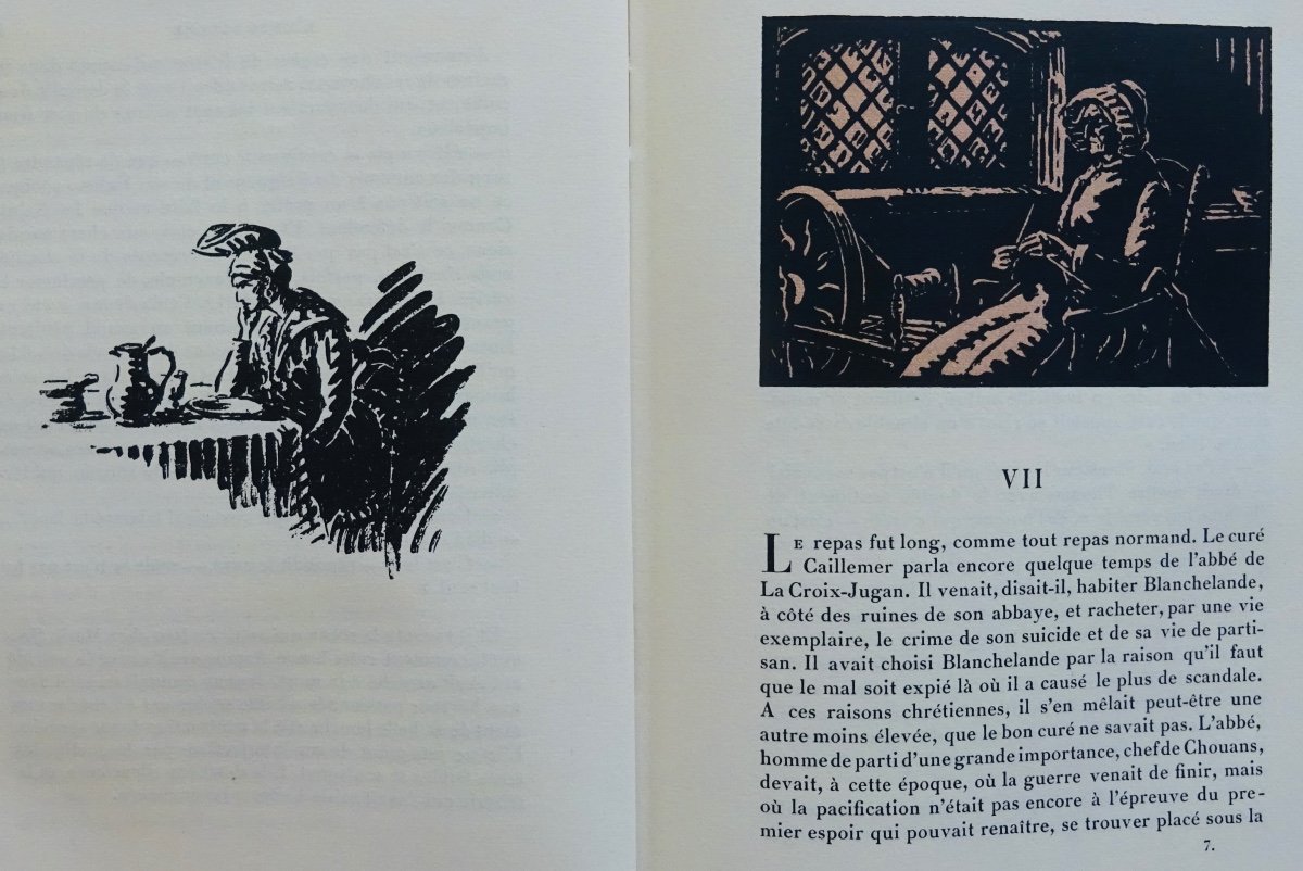 BARBEY D'AUREVILLY - L'Ensorcelée. Jonquières et Cie, 1922, illustré par PASTRÉ-photo-7