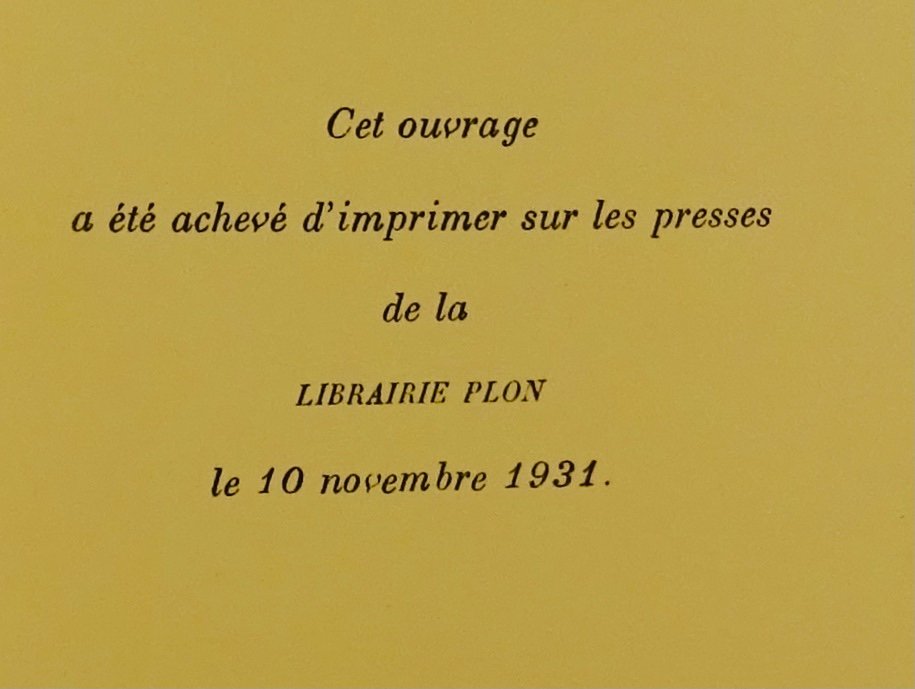 BARRÈS - Mes Cahiers. Tome quatrième (1904-1906). Plon - La Palatine. Édition originale.-photo-3