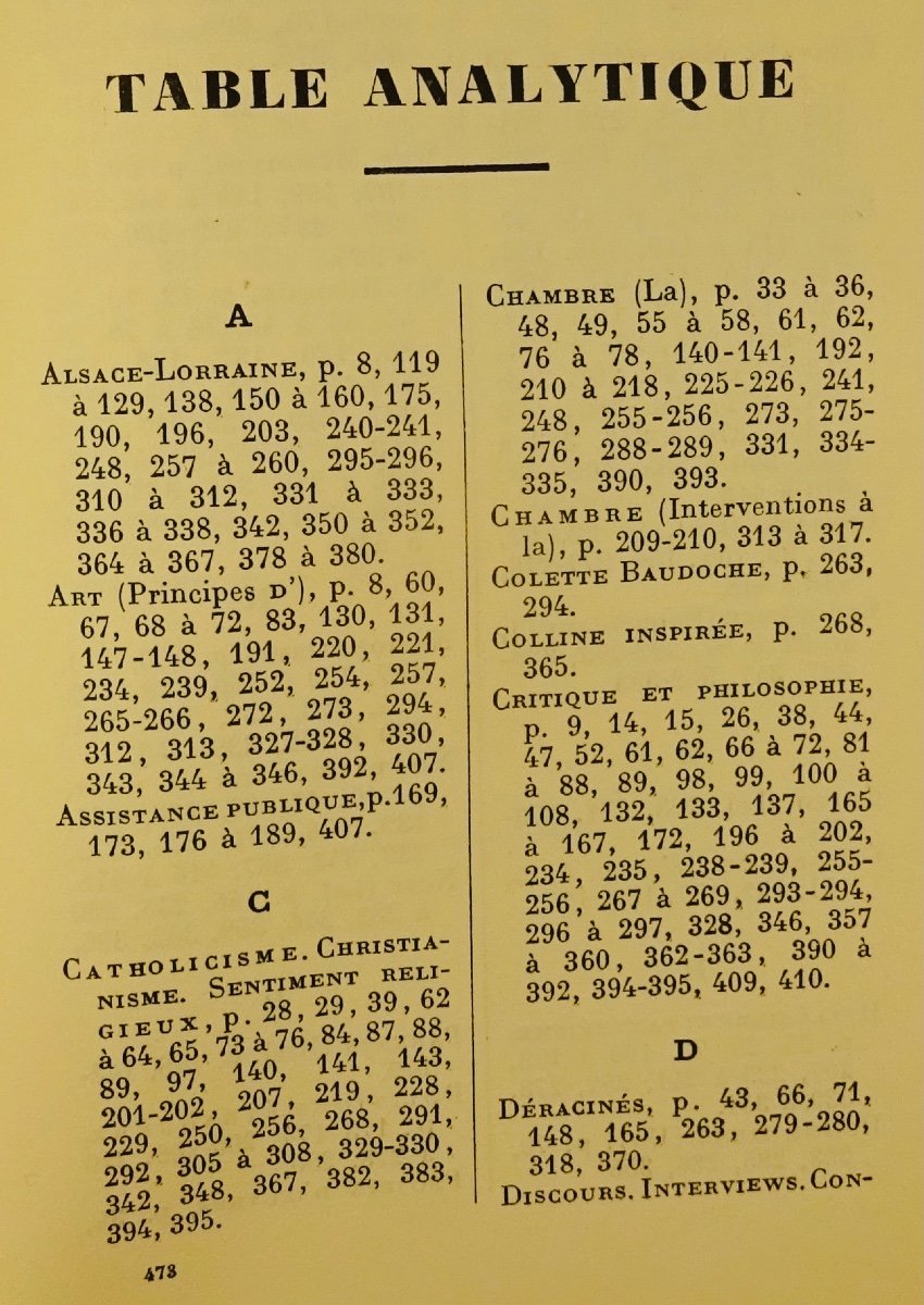 BarrÈs - My Notebooks. Ninth Volume (1911-1912). Plon - La Palatine, 1935. First Edition.-photo-4
