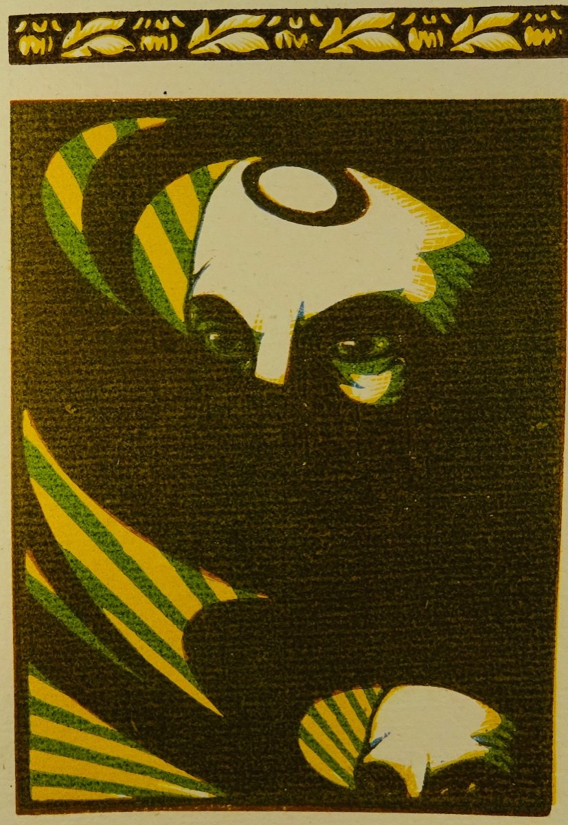 Baudelaire - The Artificial Heaven (opium And Haschish). 1923, Illustrated By Henry Chapront.-photo-1