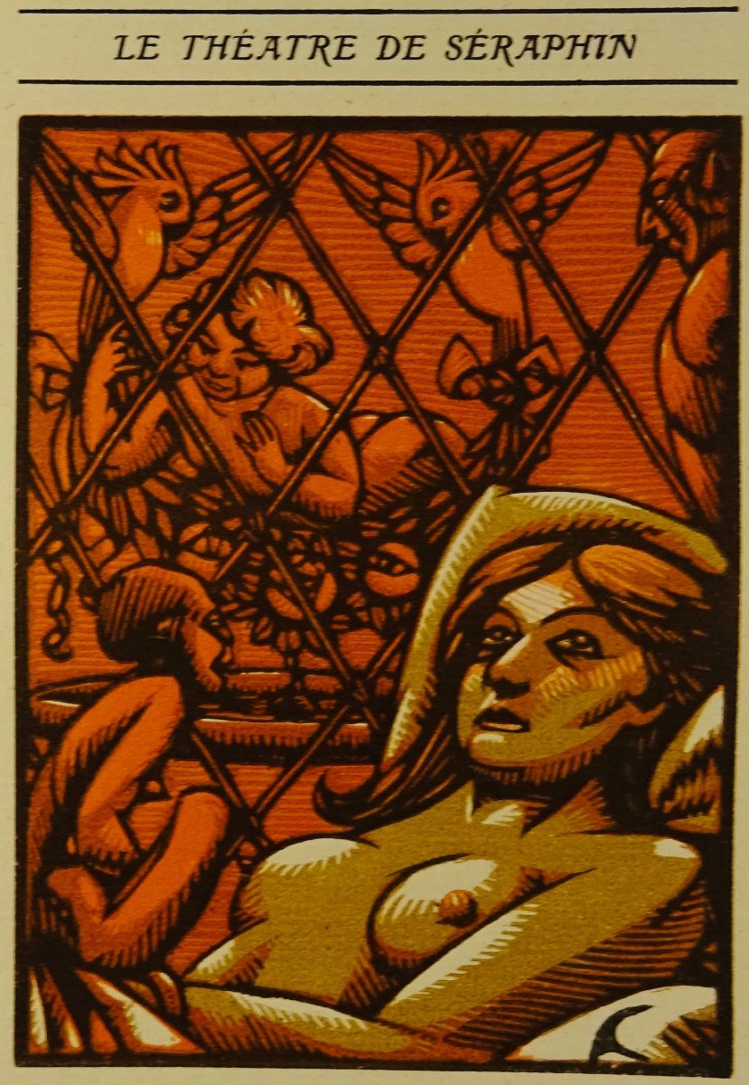 Baudelaire - The Artificial Heaven (opium And Haschish). 1923, Illustrated By Henry Chapront.-photo-3