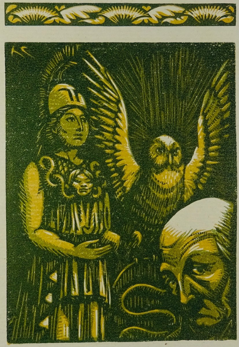 Baudelaire - The Artificial Heaven (opium And Haschish). 1923, Illustrated By Henry Chapront.-photo-5