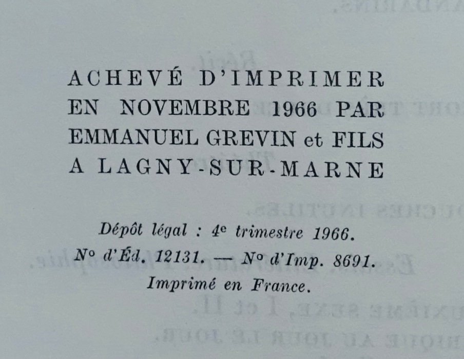 BEAUVOIR (Simone de) - Les Belles Images. Librairie Gallimard, 1966. Édition Originale.-photo-2