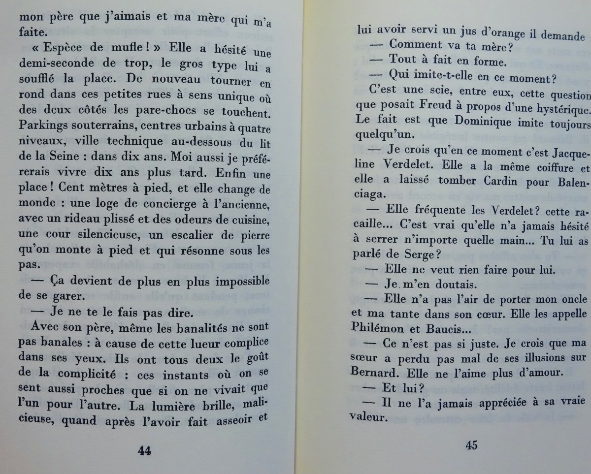 BEAUVOIR (Simone de) - Les Belles Images. Librairie Gallimard, 1966. Édition Originale.-photo-7