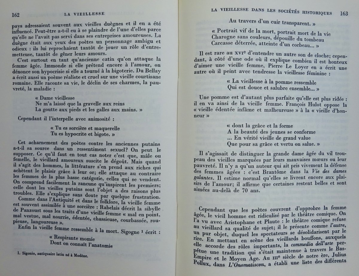 BEAUVOIR - La Vieillesse. Essai. Librairie Gallimard, 1970. Édition originale.-photo-5