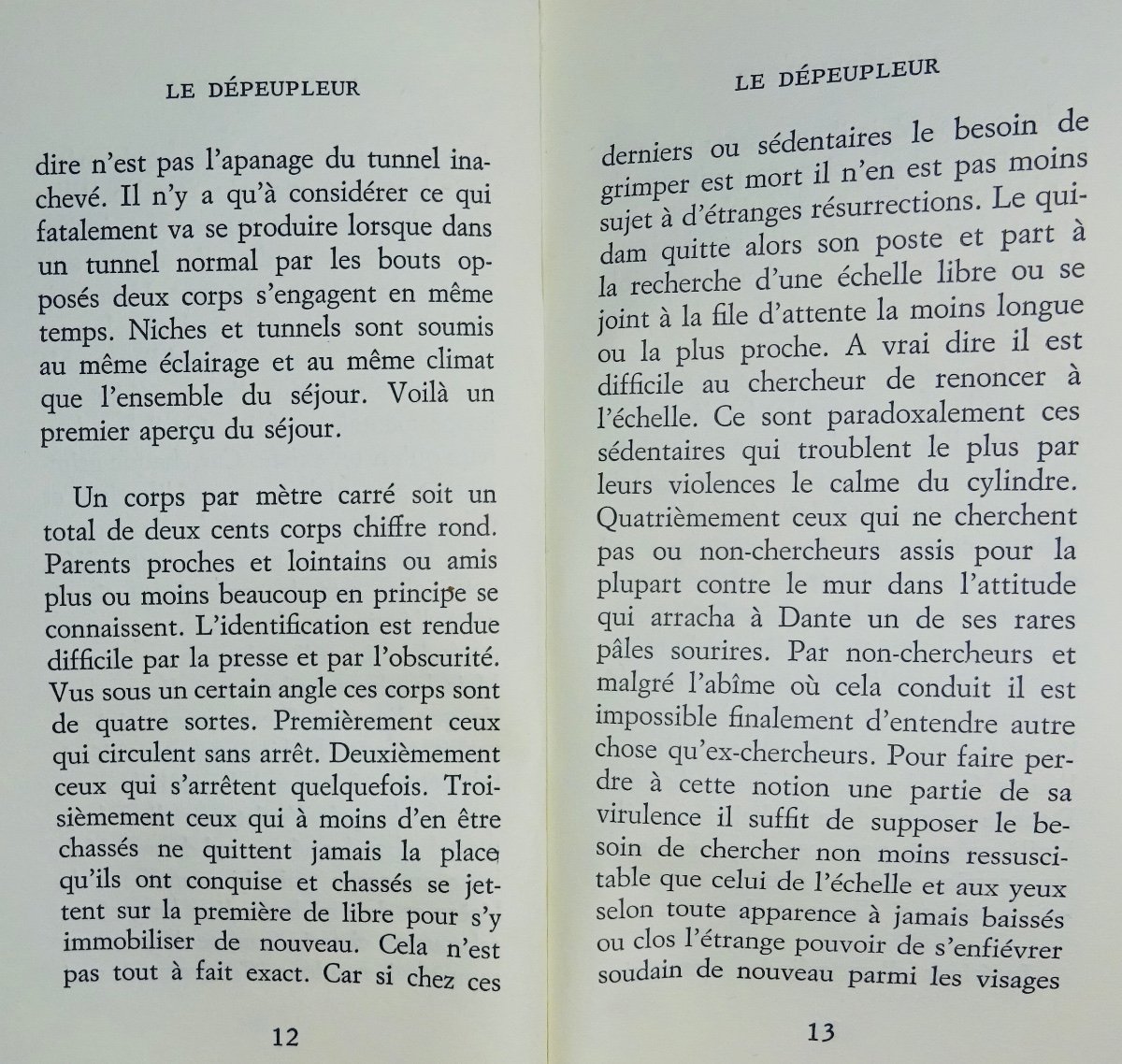 Beckett - The Depopulator. Éditions De Minuit, 1970. First Editions.-photo-6
