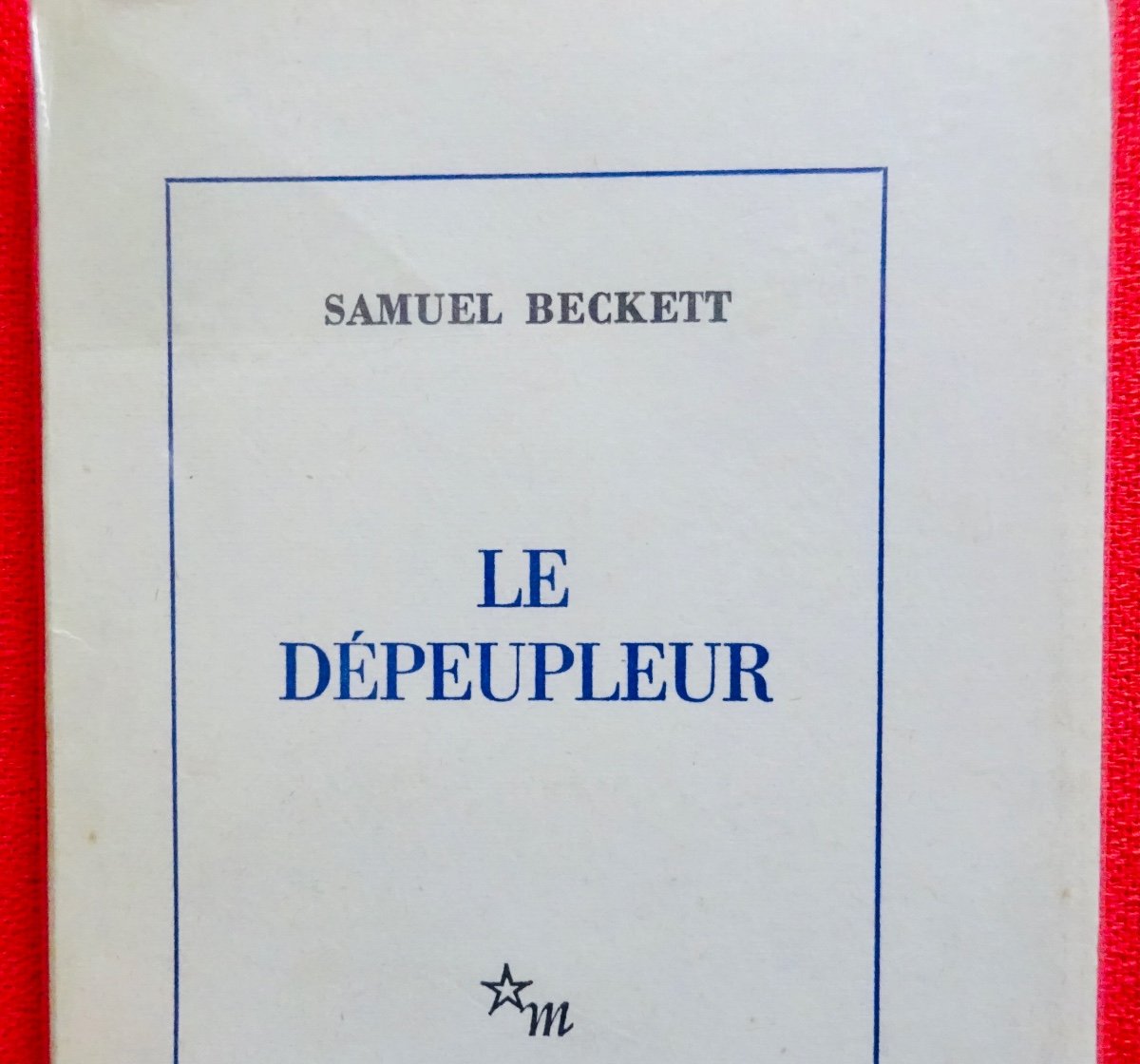 Beckett - The Depopulator. Éditions De Minuit, 1970. First Editions.-photo-8