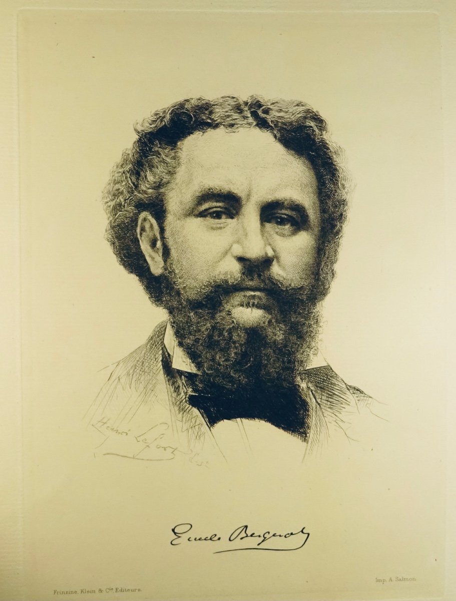 BERGERAT - Enguerrande, poème dramatique. P. Rouquette, 1888, illustré par RODIN-photo-2