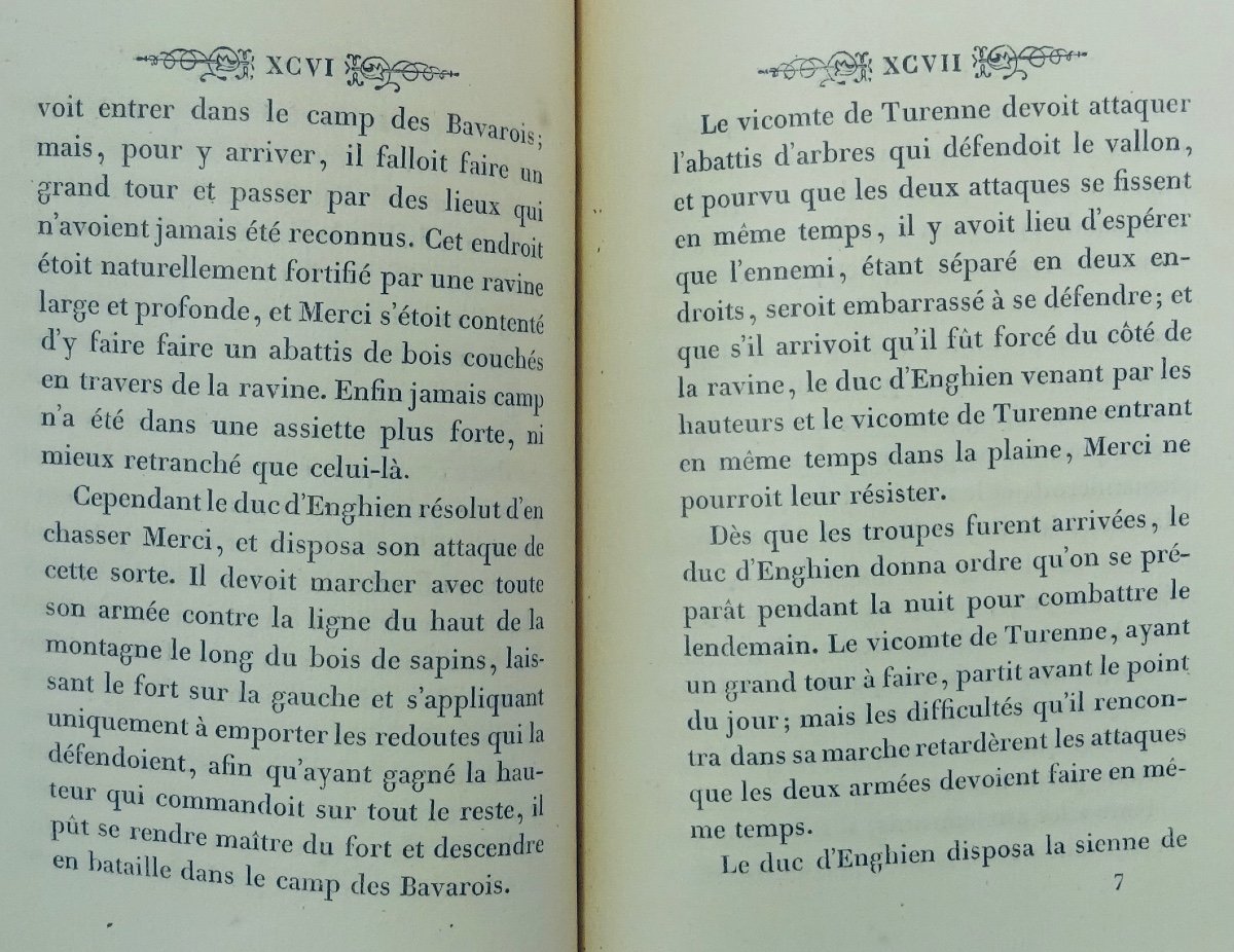 Besse - Relation Of The Campaigns Of Rocroi And Friborg. Delangle, 1826.-photo-3