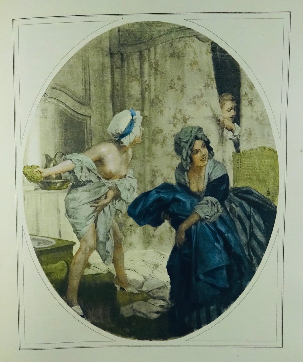 Boylesve - The Lesson Of Love In A Park. Collection Des Dix, 1923. Illustrated By Lelong.-photo-8