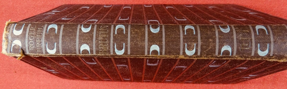 BREUIL - Brutus. Gallimard, 1945. Cartonnage Bonet.-photo-3