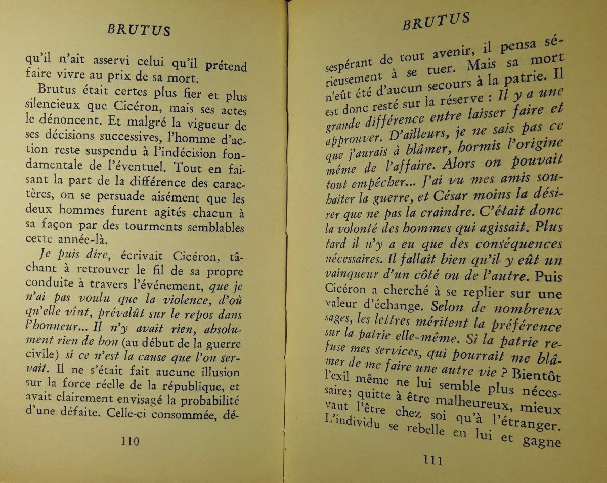 Breuil - Brutus. Gallimard, 1945. Bonet Cartonnage.-photo-5