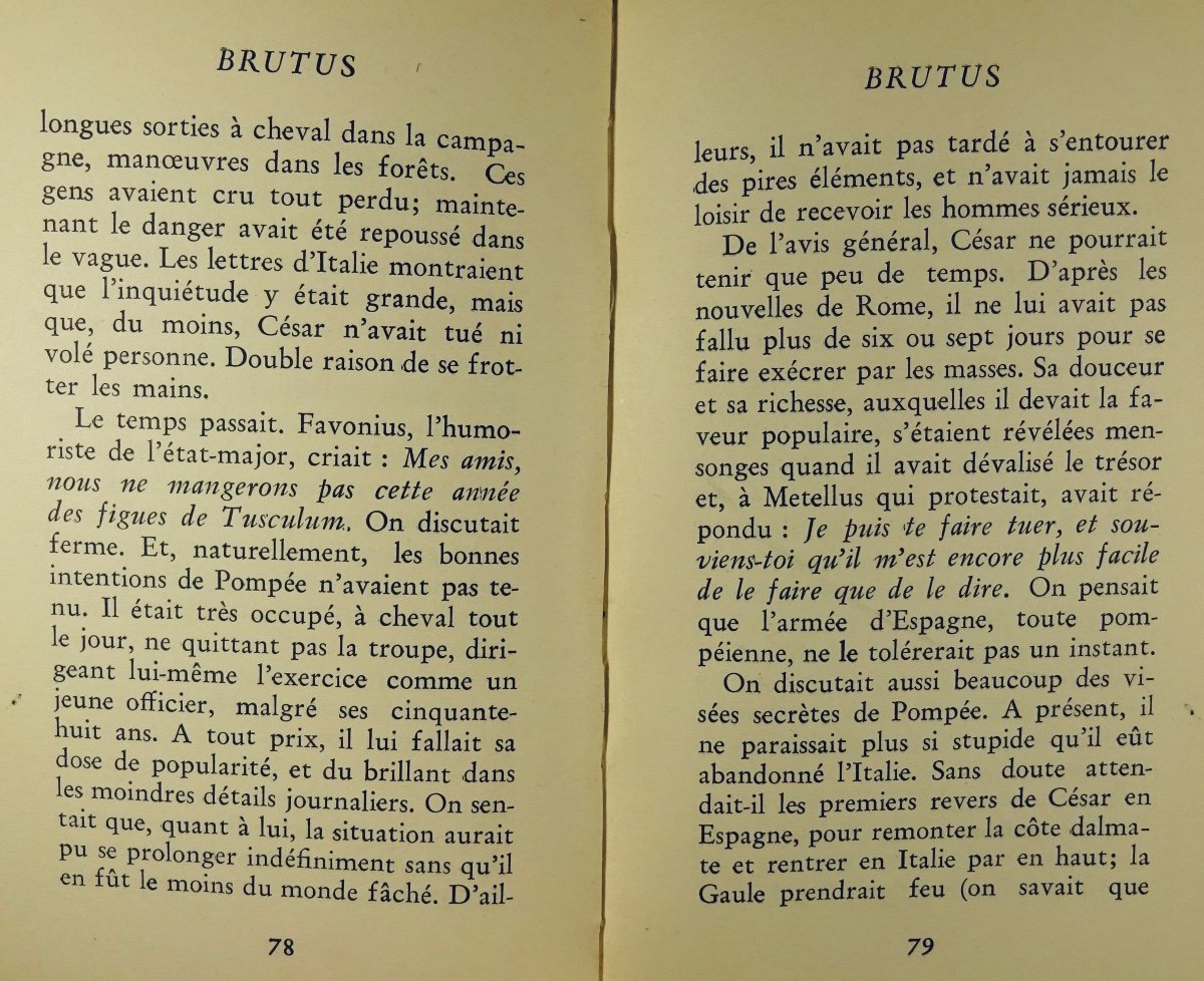 Breuil - Brutus. Gallimard, 1945. Bonet Cartonnage.-photo-6