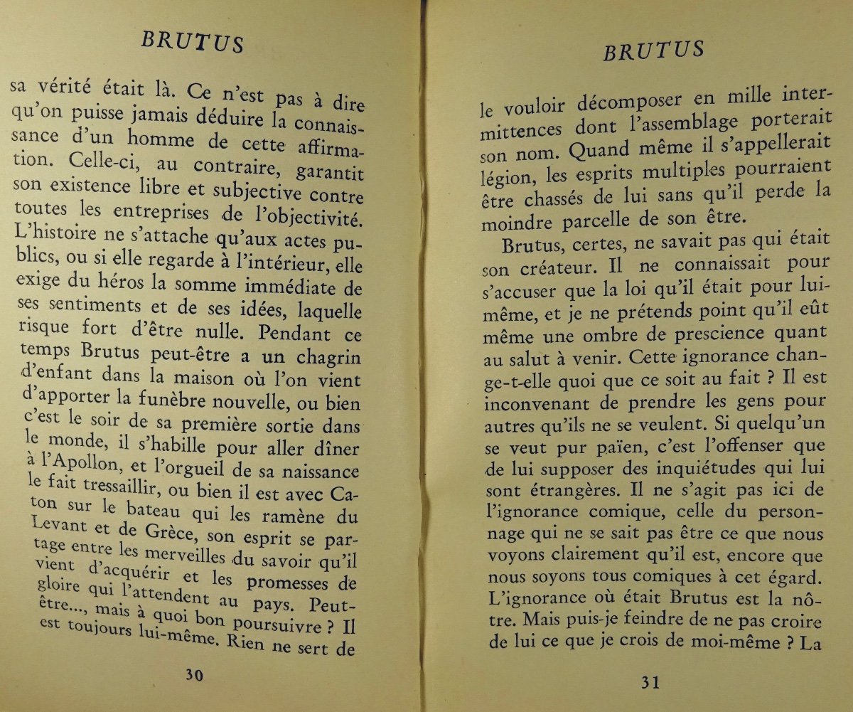 Breuil - Brutus. Gallimard, 1945. Bonet Cartonnage.-photo-8