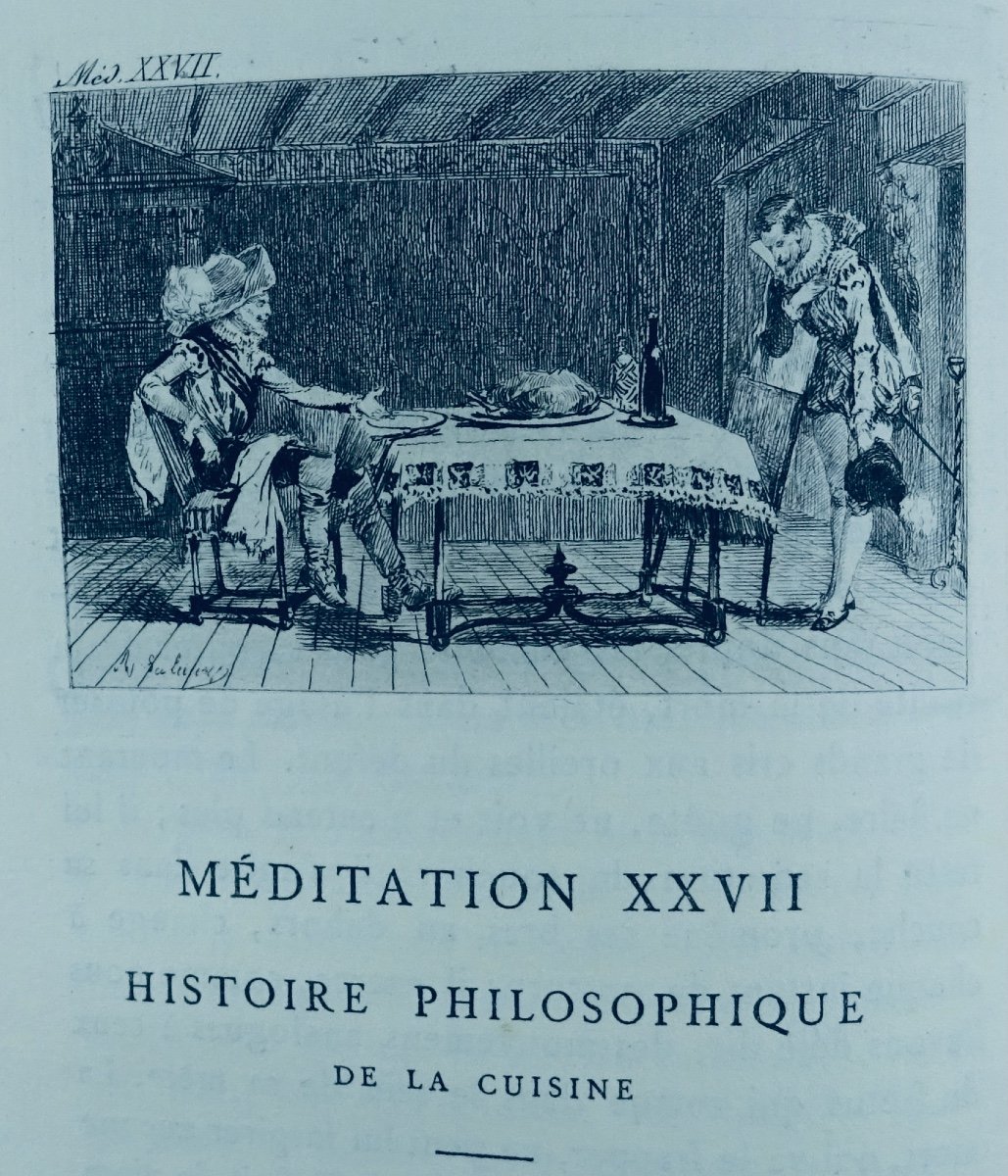 BRILLAT-SAVARIN - Physiologie Du Goût. Librairie Des Bibliophiles, 1879. Illustré Par Lalauze.-photo-6