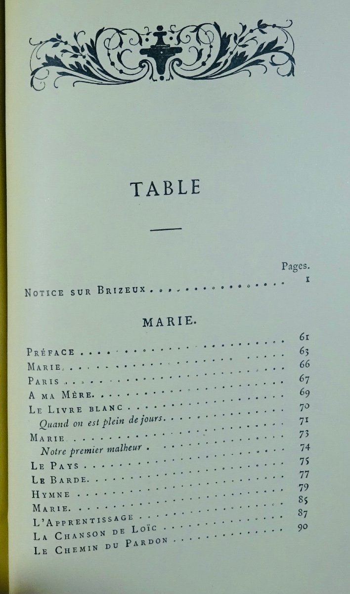 Brizeux - Works. Married. Telen Arvor. Furnez Breiz. Auguste Lemerre, Around 1900.-photo-7