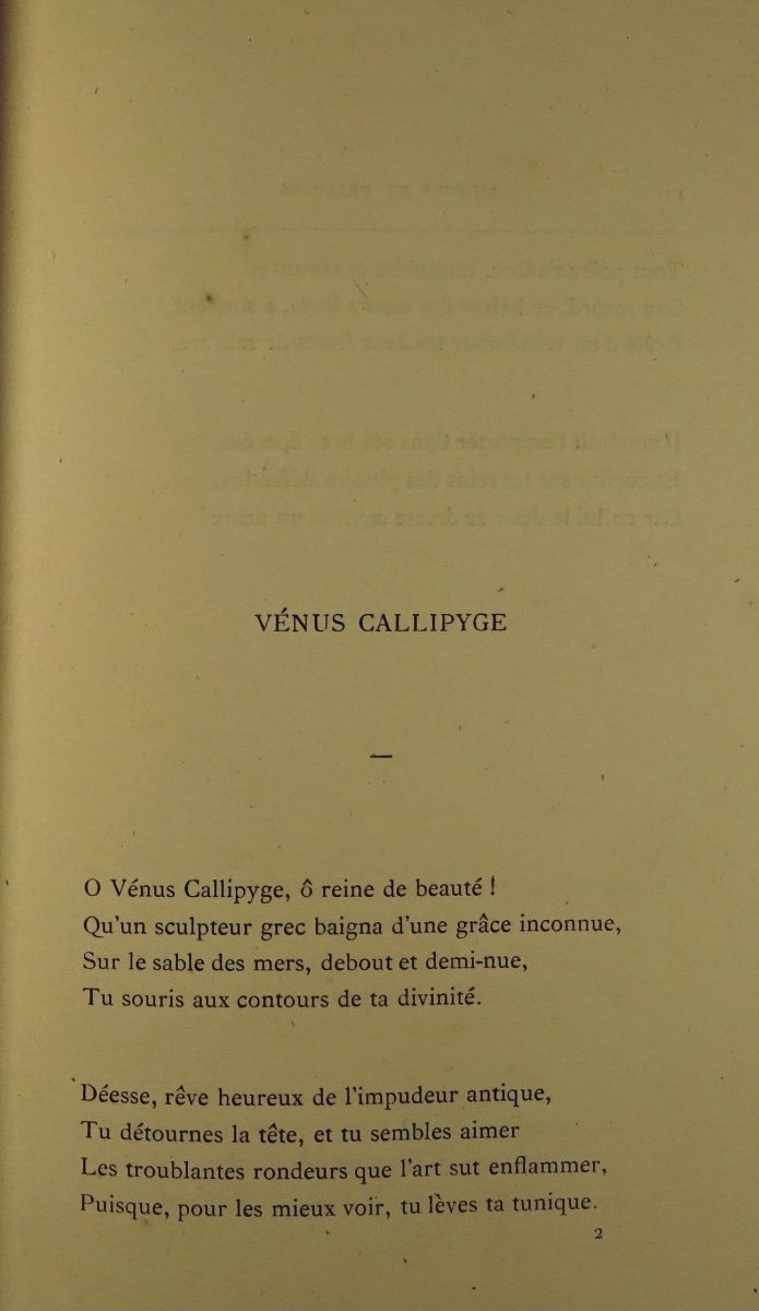 CANTEL  - Amours et priapées. Sonnets. Lampsaque (Bruxelles), 1869. Illustré par Félicien Rops.-photo-3