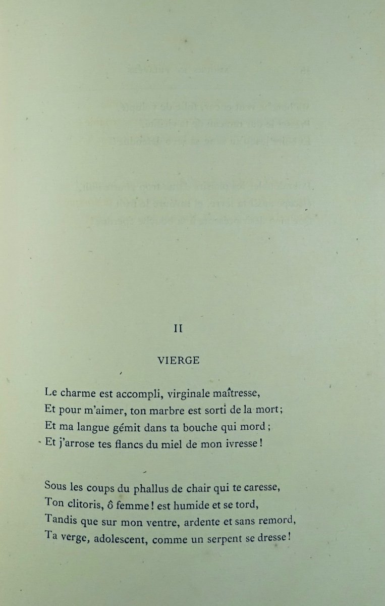 CANTEL  - Amours et priapées. Sonnets. Lampsaque (Bruxelles), 1869. Illustré par Félicien Rops.-photo-4