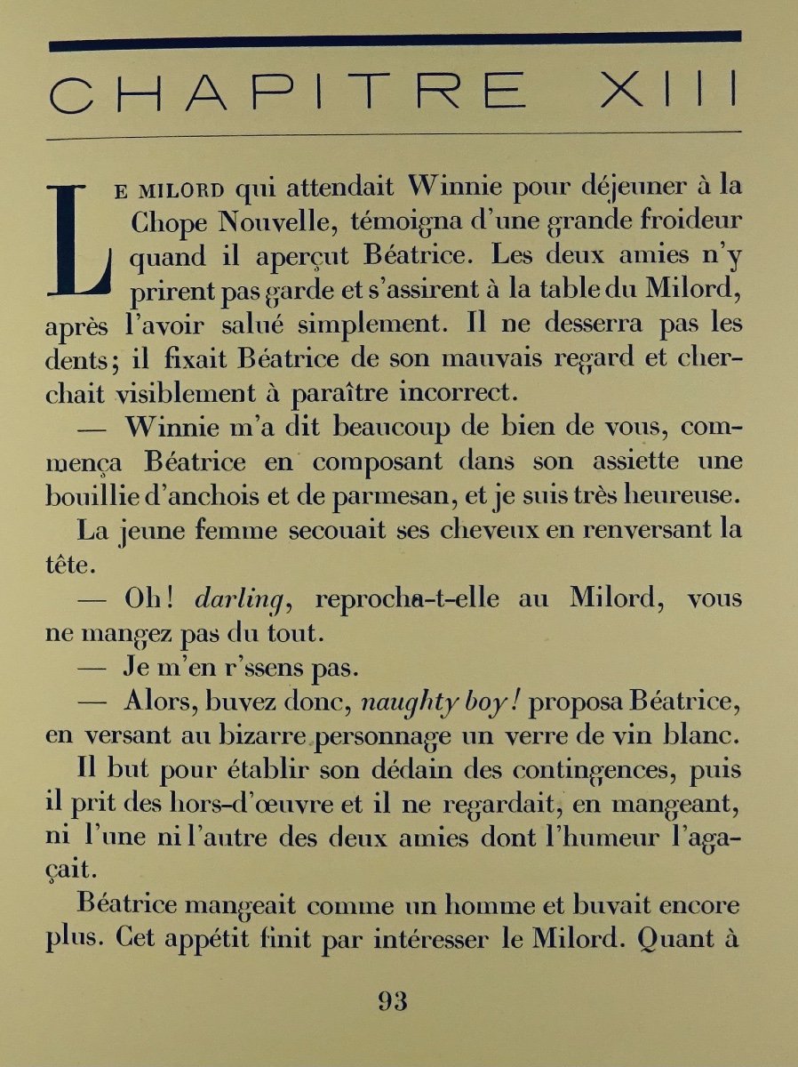 CARCO - Les Innocents. Plon, 1924. Frontispice de CHAS-LABORDE.-photo-1