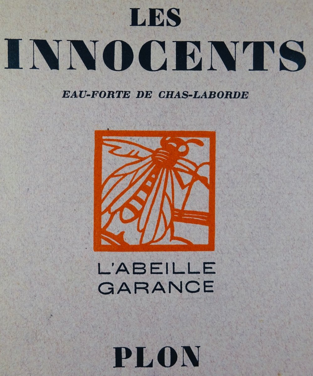 CARCO - Les Innocents. Plon, 1924. Frontispice de CHAS-LABORDE.-photo-6