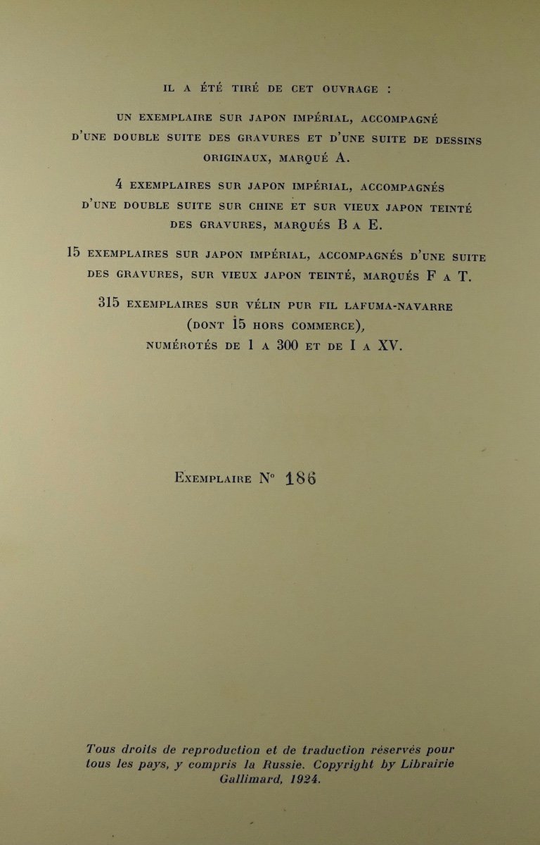 Carco - Table Of Venal Love. 1924, Illustrated By Luc-albert Moreau.-photo-2