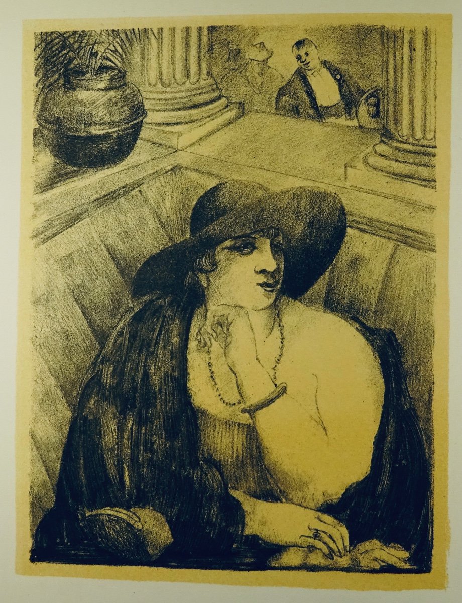 CARCO - Tableau de l'amour vénal. 1924, illustré par Luc-Albert MOREAU.-photo-3