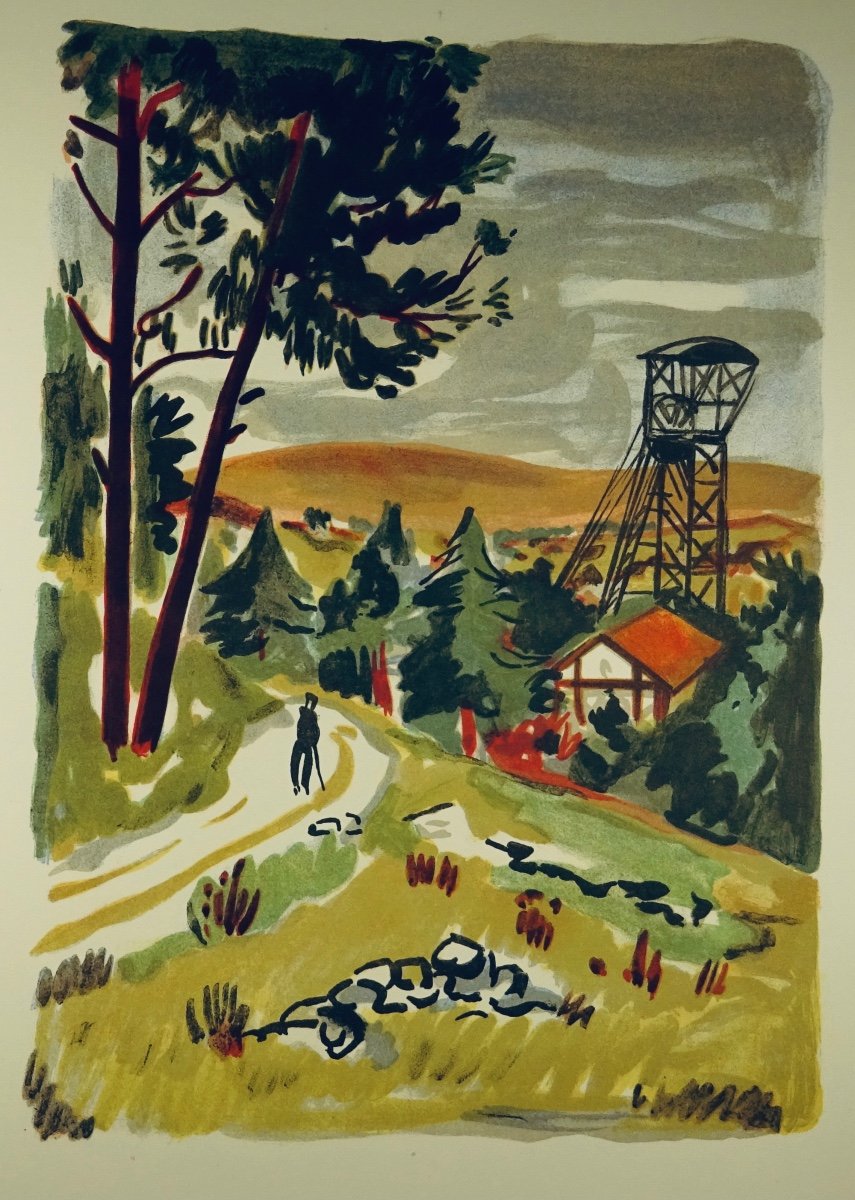CHAMSON - L'École de Malivert. Le Livre Contemporain, 1958. Illustré par Yves BRAYER.-photo-2